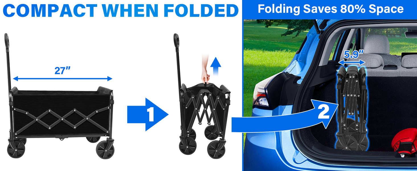 Wagons Carts Foldable