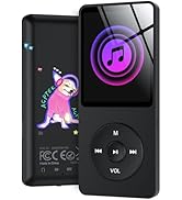 AGPTEK A02S 16GB MP3 Player, 70 Hours Playback Lossless Sound Music Player, Supports up to 128GB,...