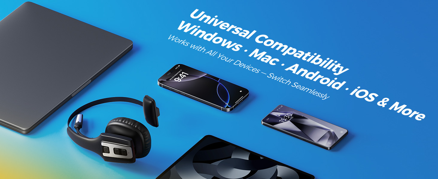 headset for work from home hands free phone headset headsets with microphone for work wireless