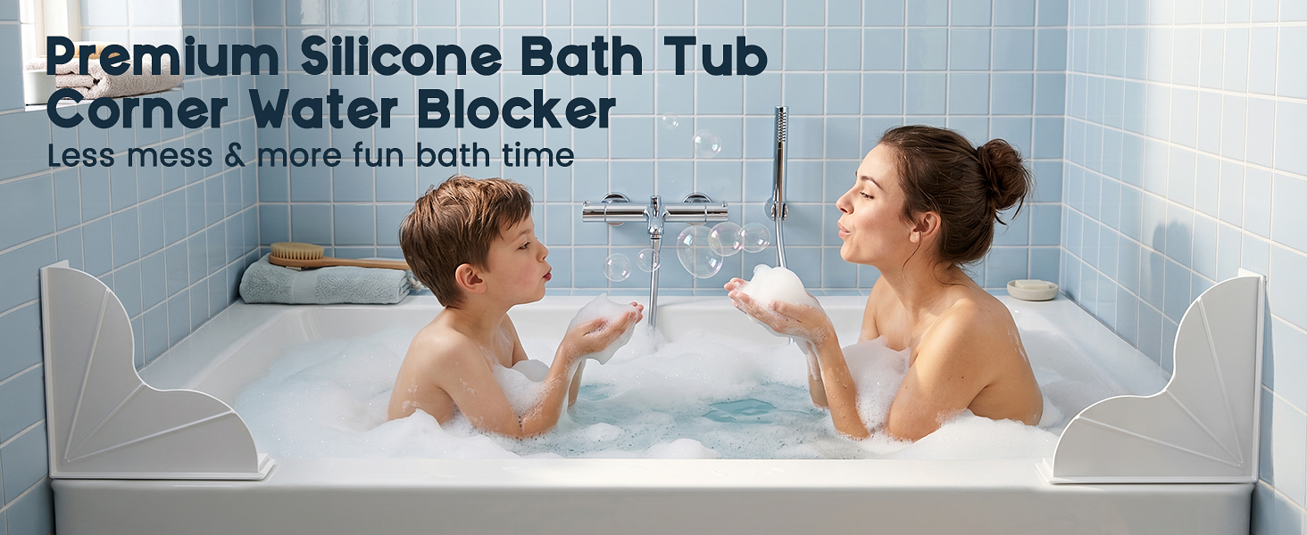splash guard for bathtub
