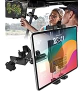 GDZN Tablet Holder for Golf Cart, [Square Clip] Heavy Duty Golf Tablet Phone Mount for EZGO/Club ...