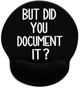 Blusabaca Funny Mouse Pad with Wrist Rest, Ergonomic Mouse Pads Wrist Support for Desk, Gaming Mo...