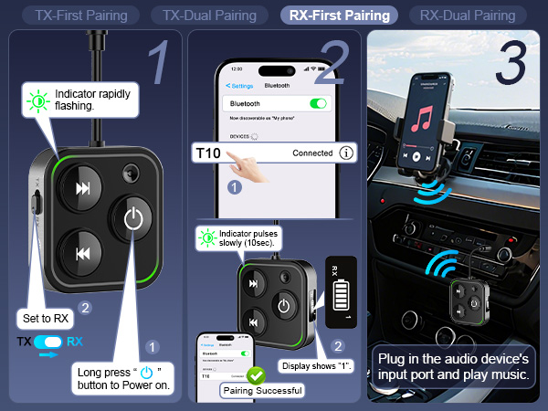 bluetooth audio transmitter