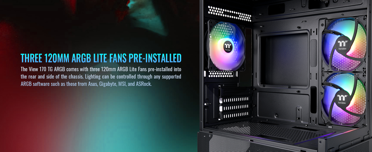 View 170 TG ARGB Micro Chassis