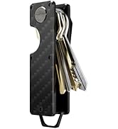 MINBERAND Key Organizer Compact Key Holder Metal Key Chain Minimalist key case key holder for key...