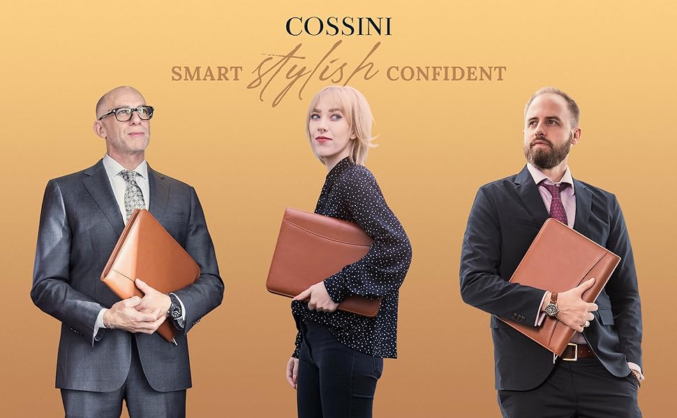 Cossini premium padfolio brown