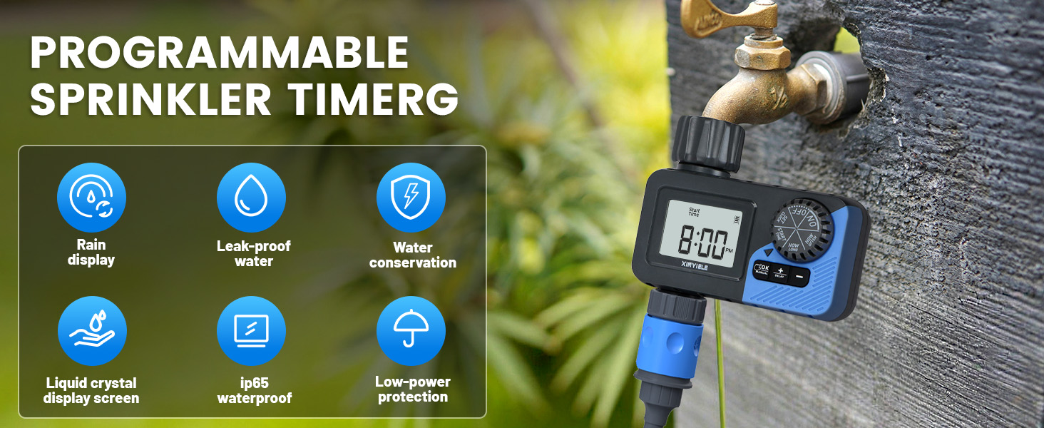 PROGRAMMABLE SPRINKLER TIMERG