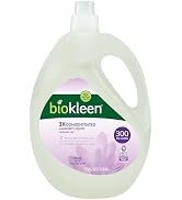 Biokleen Natural Laundry Detergent - 300 HE Loads - Liquid, Plant-Based, No Artific...