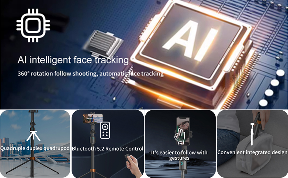 Auto Face Tracking Phone