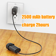 electric bbq grill brush with two battery