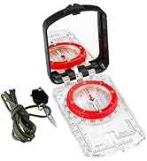 Orienteering Compass, Wilderness Survival Compass for Kids- Magnetic Gear Set Navigation Map- Bac...
