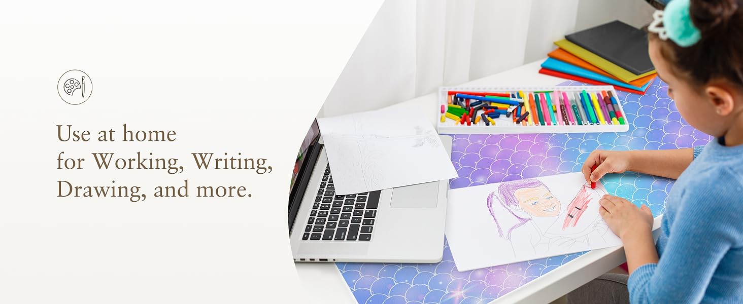 Use at home for working, writing, drawing and more.