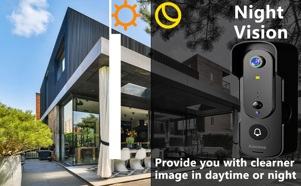 HD video camera doorbell