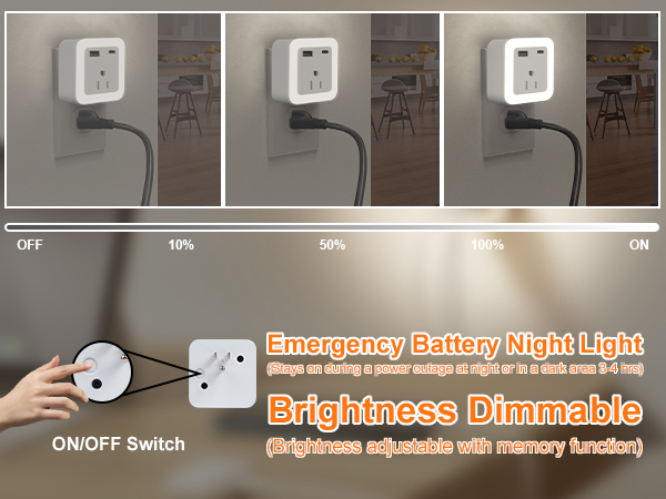 bathroom night light
