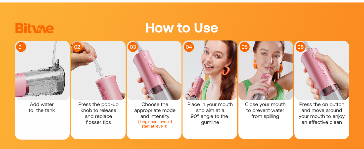 water flosser