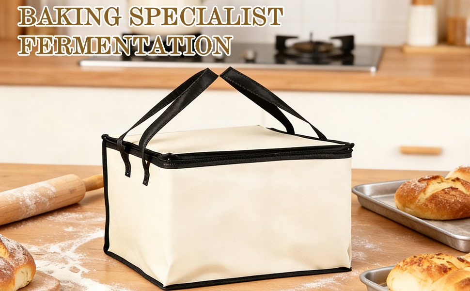 Aulaned Folding Bread Proofing Box