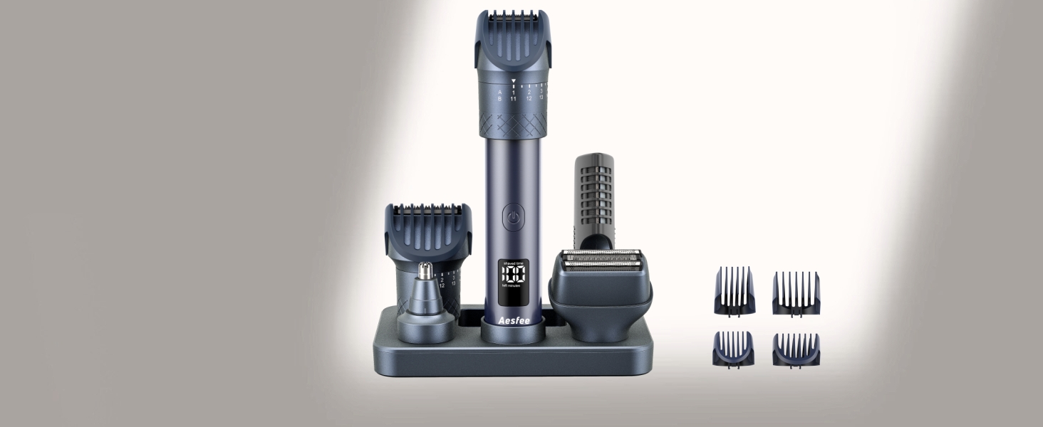 Rechargeable beard trimmer