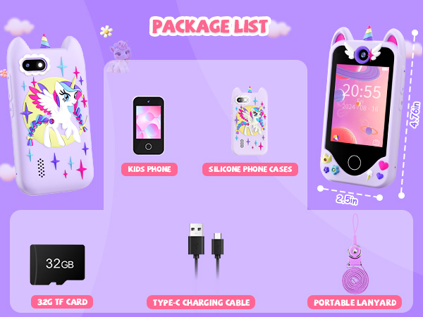 kids smart phone for 3-9 year old