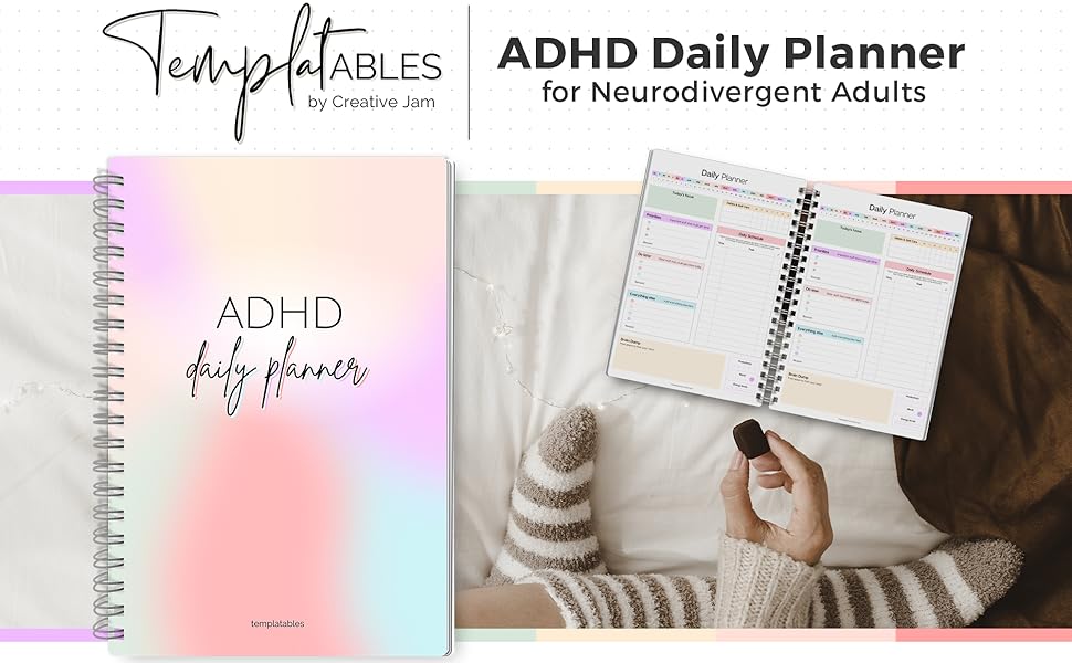 ADHD Daily Planner A+ Content - 1