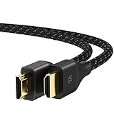 Teleadapt 4K HDMI Cable 10ft, 18Gbps High Speed HDMI 2.0 Cable, 4K@60Hz Braided HDMI Cord, 3D, Ul...