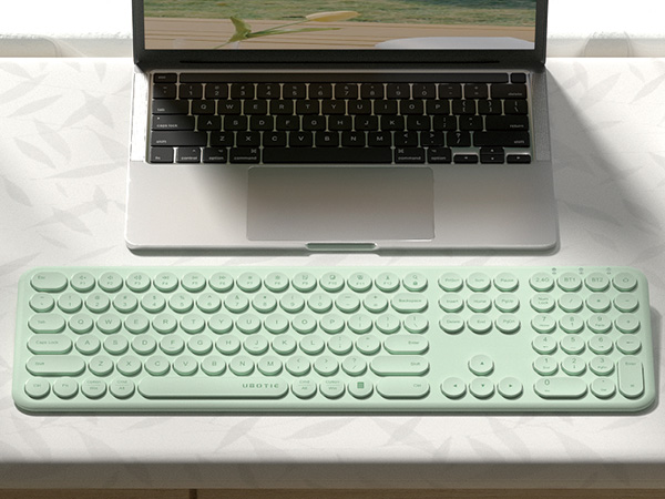 WIRELESS AND BLUETOOTH KEYBOARD