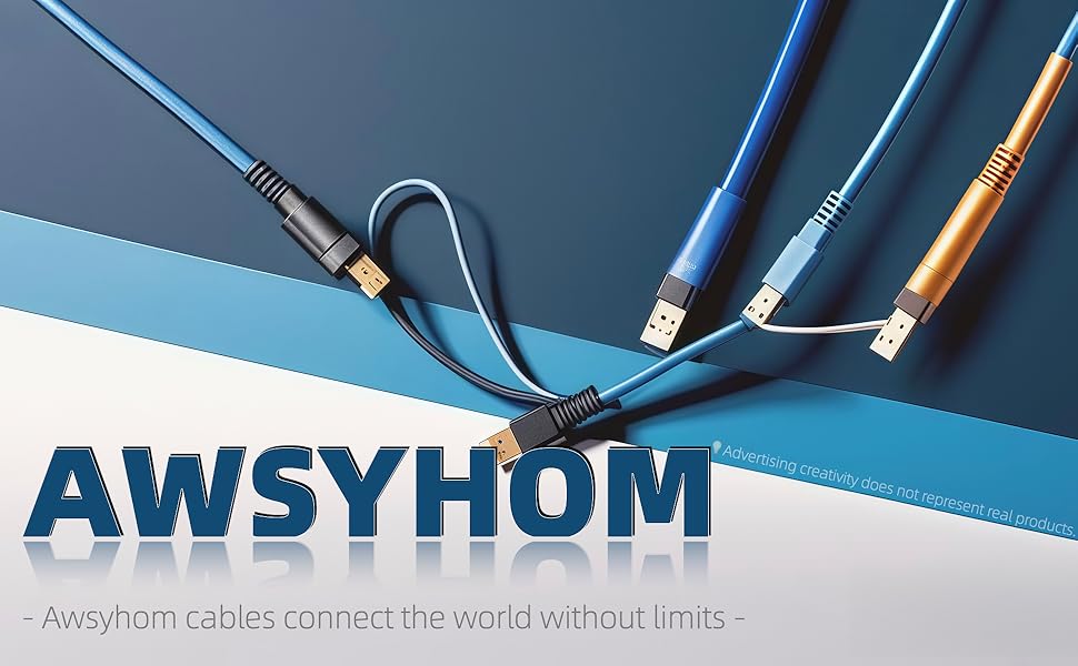 Awsyhom cables connect the world without limits