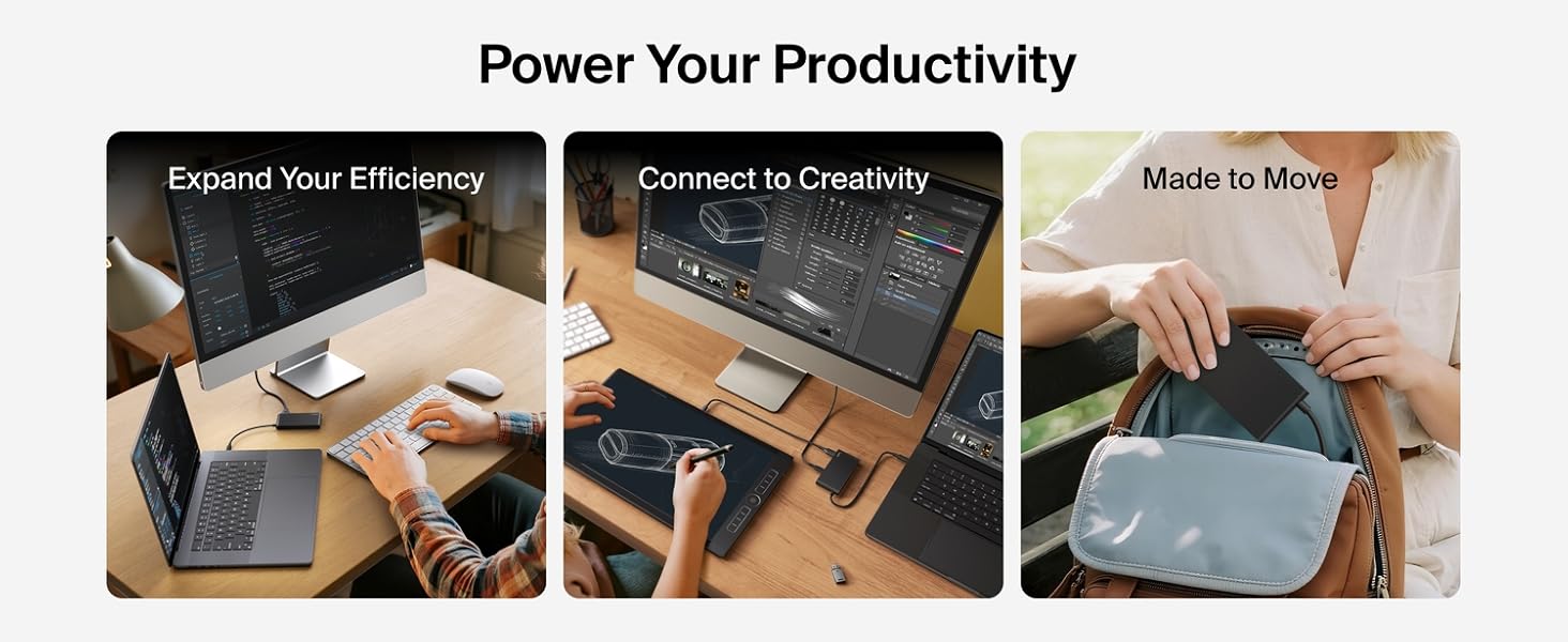 Belkin Connect 5 Port USB-C Hub with Dual USB-C Ports