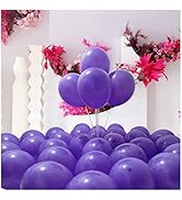 300 Pack Purple Balloons, Purple Latex Balloons 12 inch, Balloons Bulk for Various Party Balloon ...