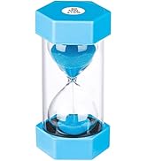 SuLiao 30 Minute Sand Hourglass Timer: Plastic Sand Clock 30 Minutes, Extra Blue Reloj De Arena, ...
