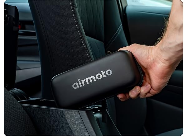 compressor pump zipper mesh pocket needle connector fit handheld psi portable car bike accessory 