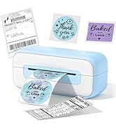 USB Thermal Shipping Label Printer, 4x6 Label Printers for Shipping Packages, B246D Printer Compa...