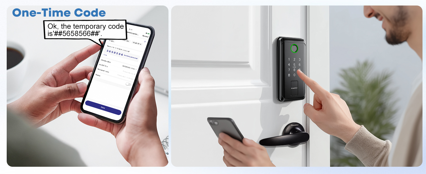 Fingerprint door lock