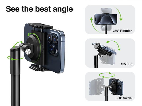 overhead tripod for iPhone 