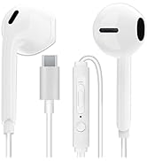 MAS CARNEY USB C Headphones TH6, Built-in Digital Chipset, Microphone, and Remote Control, Compat...