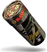 RAW Black Cones King Size | 100 Pack | Natural Pre Rolled Rolling Paper Pressed Extra Fine for Th...