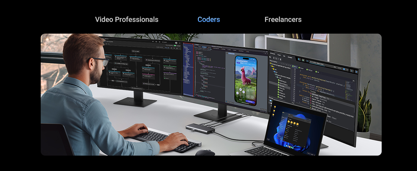 ugreen triple display dock