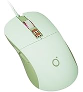 SEUNKWANG EWEADN G309 Wired Mouse, 7-Button Ergonomic Computer Corded Mouse with 2400 DPI, 4 Adju...