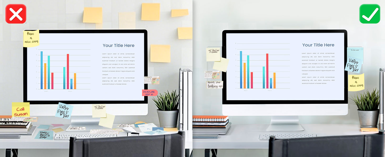 monitor memo boards for computer