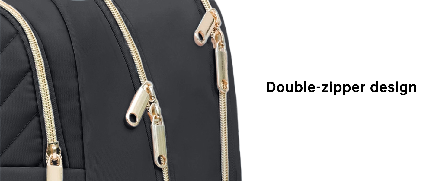 Double-zipper
