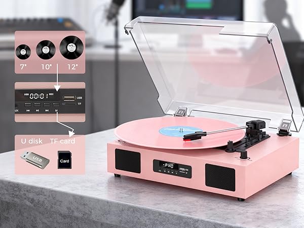 turntable pink