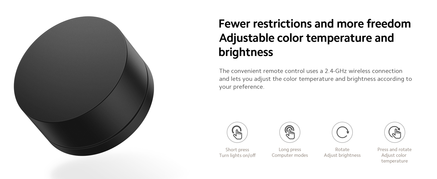color temperature and brightness