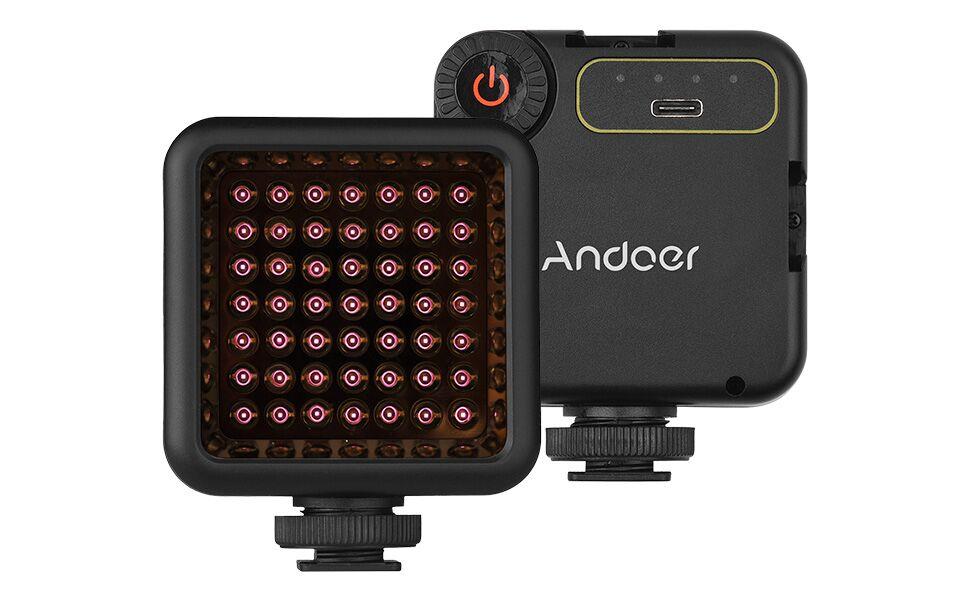 Night vision camera light