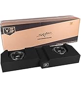 Skar Audio Dual 10" Loaded Ported Subwoofer Enclosure Compatible with 2019-2025 Chevrolet Silvera...