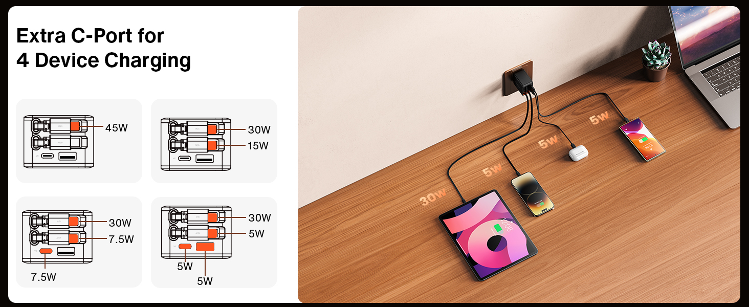 retractable phone charger