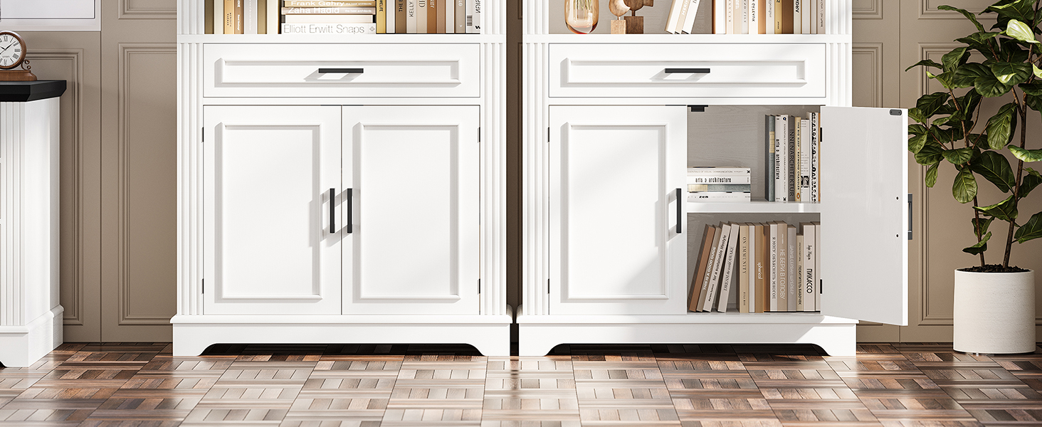 Farmhouse Bookshelves and Bookcase