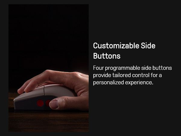 wireless Mouse Customizable mouse PAW 3395 Sensor mouse gaming mouse Programmable buttons