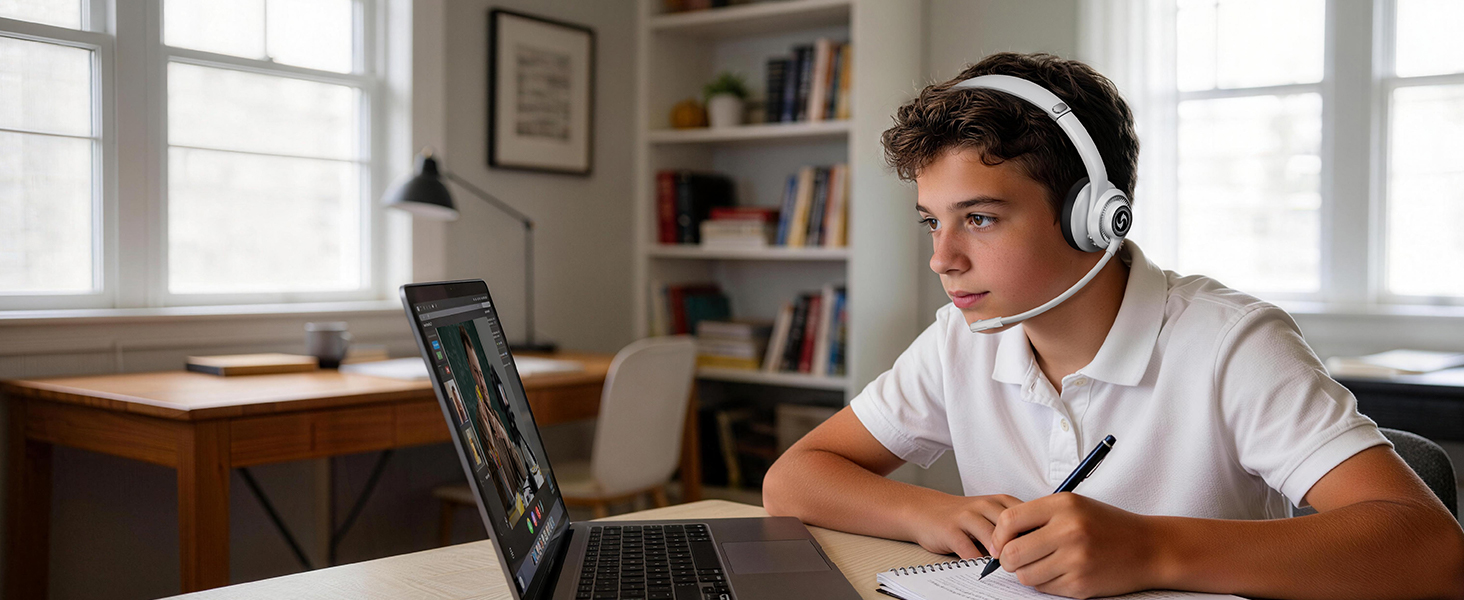 Wireless Headsets with Microphone