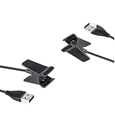 SelHeng 2Pcs Charger Compatible for Fitbit Alta, Replacement USB Charging Cable Clip for Fitbit A...