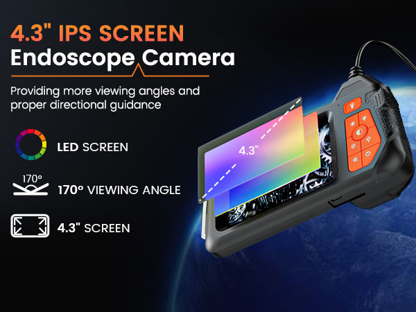 Endoscope Camera with Light