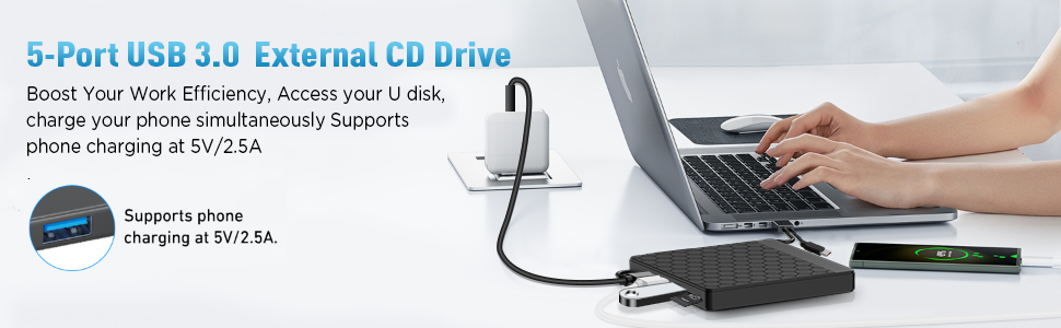 External CD Drive for Laptop